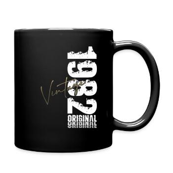 Chemise pour le 44e anniversaire – Original 1982 Vintage Retro - Mug uni - noir - Droite
