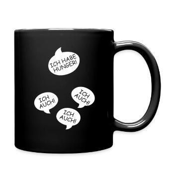 Annonce de la grossesse Maman des triplés Maman - Mug uni - noir - Droite