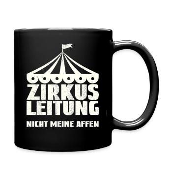 Gestion de cirque - Pas mes singes - Mug uni - noir - Droite