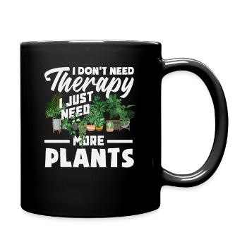 J’ai besoin de plus de plantes, aimant des plantes - Mug uni - noir - Droite