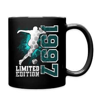 1997 Year of birth Birthday - Full Colour Mug - black - Right