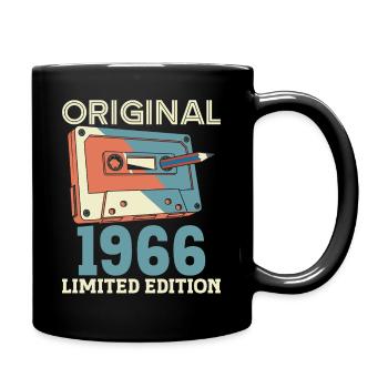 1966 Anniversary 60 Years Vintage 60th Anniversary - Full Colour Mug - black - Right