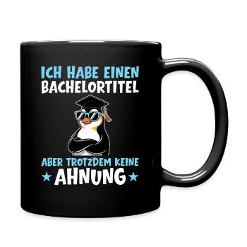 Licence mais toujours aucune idée - Mug uni - noir - Droite