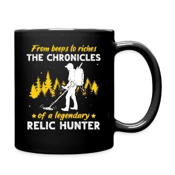 Détecteur de reliques Sondes détecteurs de métaux - Mug uni - noir - Droite