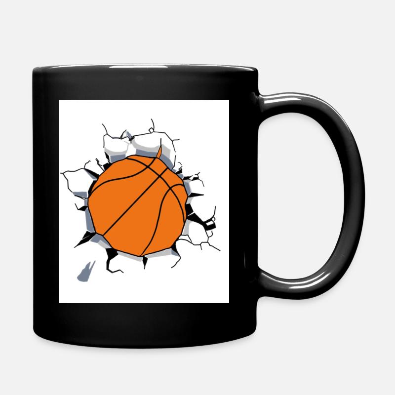 Basket - Mug uni - noir