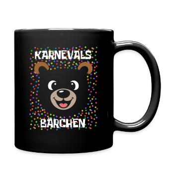 Carnival Bears | Big Face Costume Disguise - Full Colour Mug - black - Right