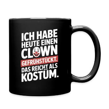 Remplacement du costume de clown du Petit-déjeuner de Clown Carnival - Mug uni - noir - Droite