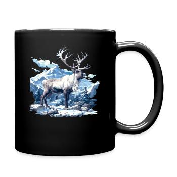 Renne Renne - Mug uni - noir - Droite