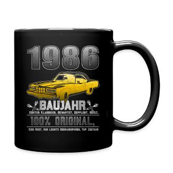 1986 - Year 1986 - Year 1986 - Full Colour Mug - black - Right