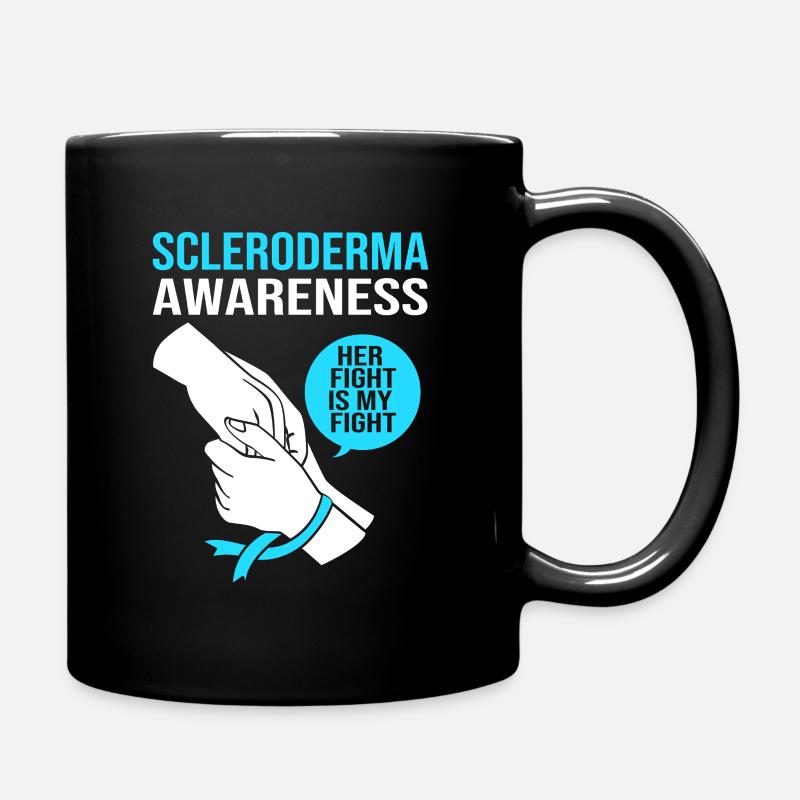 Sklerodermie - Tasse einfarbig - Schwarz