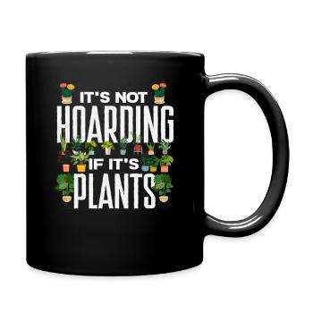 Kein Horten, Wenn Es Sich Um Einen - Tasse einfarbig - Schwarz - Rechts
