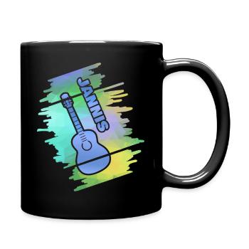 Gift for Jannis - Full Colour Mug - black - Right
