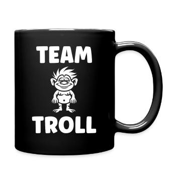 Troll - Full Colour Mug - black - Right