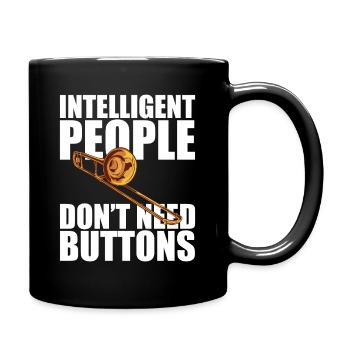 Buttons Trombone Tromboniste Tromboniste - Mug uni - noir - Droite