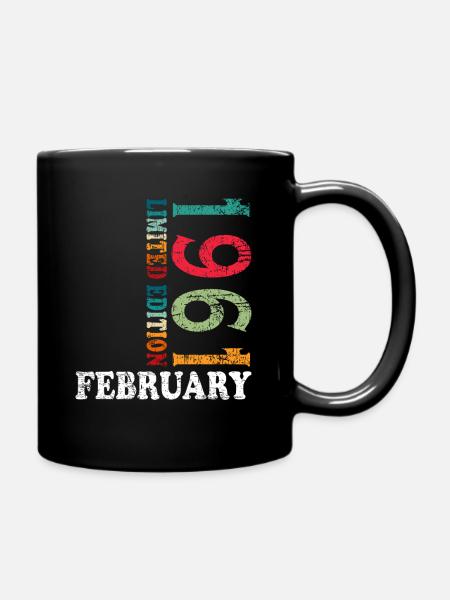65e anniversaire février 1961 Millésime Millésime - Mug uni - noir
