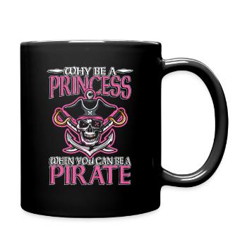 Édition Crâne de la Princesse Pirate - Mug uni - noir - Droite