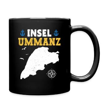 Vacances Mer Baltique ÎLE UMMANZ Fun - Mug uni - noir - Droite