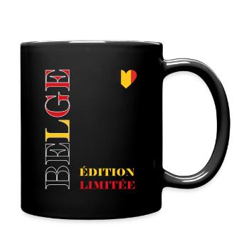 Belgium Limited Edition Graphic - Full Colour Mug - black - Right