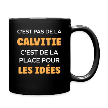 baldness - Full Colour Mug - black - Right
