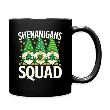 Équipe des Estris St Patrick’s Irish - Mug uni - noir - Droite