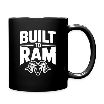 Built to Ram - Full Colour Mug - black - Right