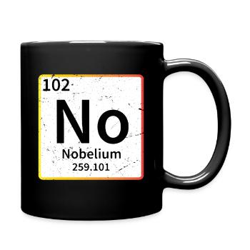 Pas de tableau périodique de chimie - Mug uni - noir - Droite