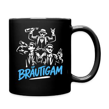 T-shirt du marié de la fête de garçon Grondement de la fête de garçon - Mug uni - noir - Droite