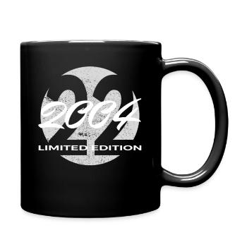 22nd Birthday 2004 Gift for Men and Women - Full Colour Mug - black - Right