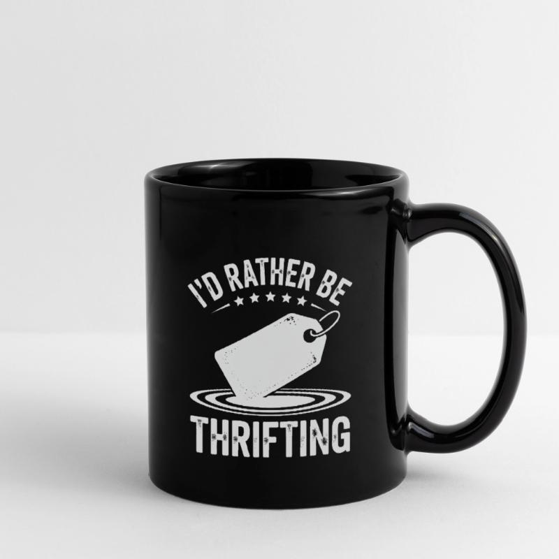 Devise des passionnés de friperie Devise Tee Mug uni