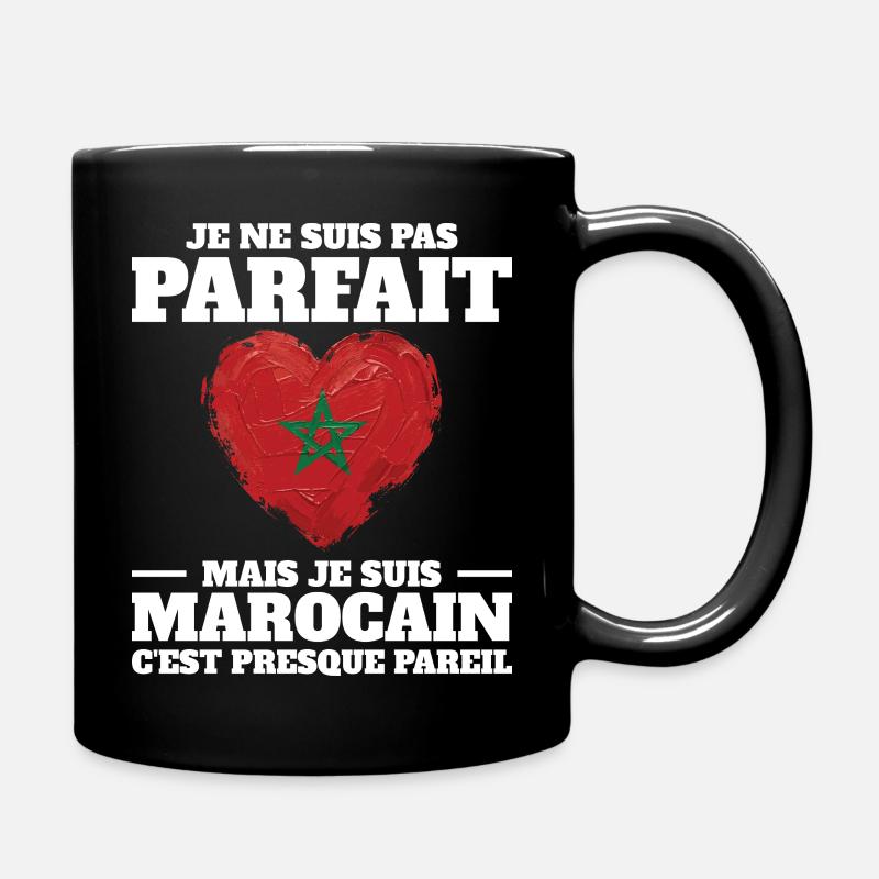 Je Suis Marocain Homme Maroc - Mug uni - noir