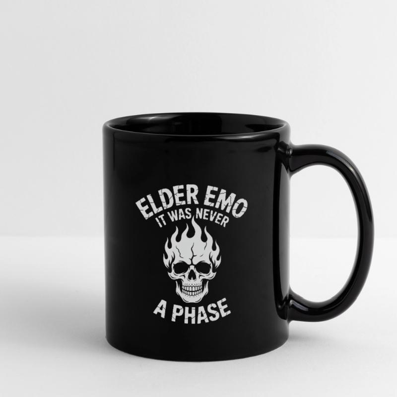 Ältester Emo Es war nie eine Phase Tasse einfarbig