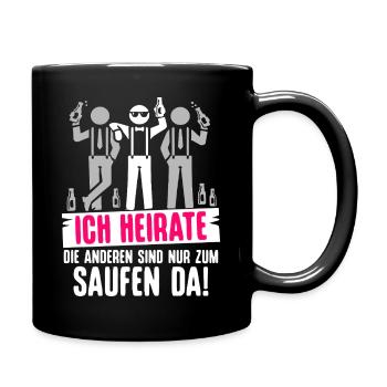 T-shirt du marié Enterrement de vie de garçon Garçons Enterrement de vie de garçon - Mug uni - noir - Droite