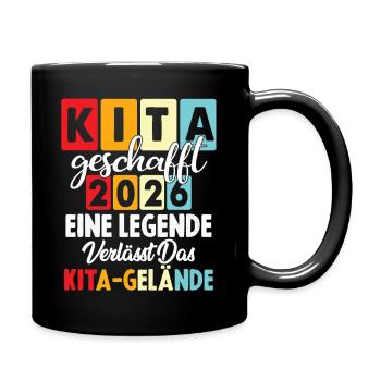 Daycare center made in 2026 A legend leaves the - Full Colour Mug - black - Right