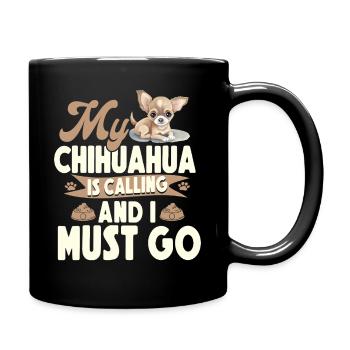 Chihuahua Chihuahueño My Chihuahua - Full Colour Mug - black - Right