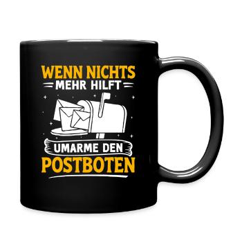 FACTEUR QUAND RIEN NE FAIT POUR SERRER LE FACTEUR DANS SES BRAS - Mug uni - noir - Droite