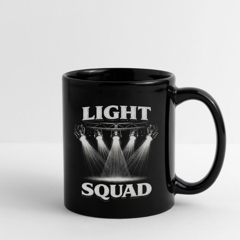 Technicien en éclairage, Technicien en éclairage, Équipe de lumière, Mug uni