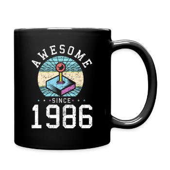 Madness Since 1986 Arcade Joystick - Full Colour Mug - black - Right