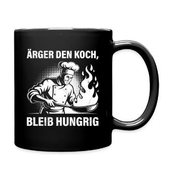 Chef PROBLÈME LE CHEF RESTE AFFAMÉ Drôle - Mug uni - noir - Droite