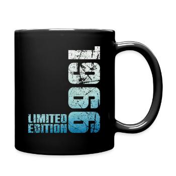 60th Birthday Man Woman 60 Years 1966 Gift - Full Colour Mug - black - Right