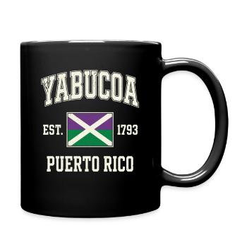 Yabucoa, Puerto Rico, gegründet 1793 Vintage Pride. - Tasse einfarbig - Schwarz - Rechts