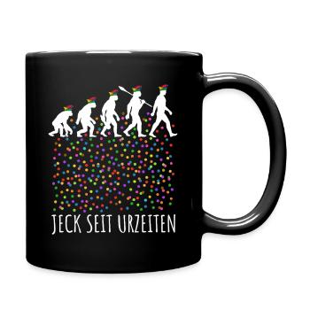 Homo Carnival | Jeck since time immemorial, Shrovetide - Full Colour Mug - black - Right