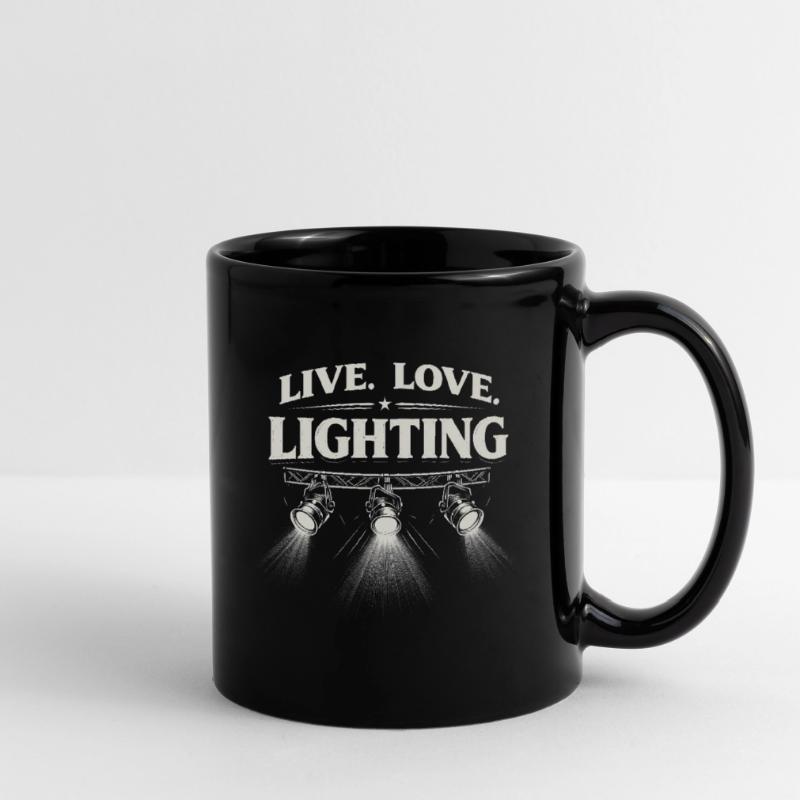 Lighting Technician Lighting Technician Lighting Guy Full Colour Mug