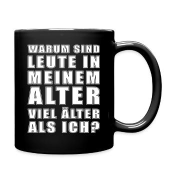 At my age - Full Colour Mug - black - Right