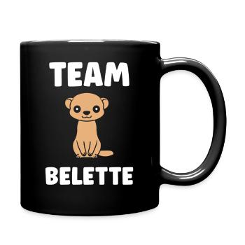 Team Belette - Mug uni - noir - Droite