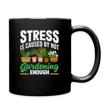 Plant Lovers Gardening Gardeners Plants - Full Colour Mug - black - Right
