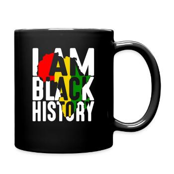 Je suis Noir, histoire Afrique Panafricaine Design - Mug uni - noir - Droite
