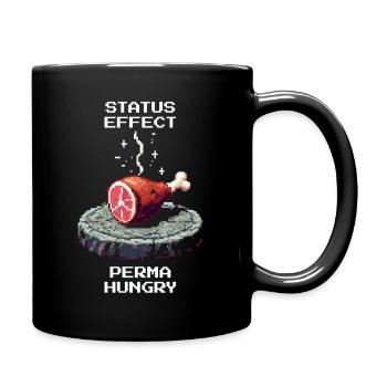 Toujours affamé | Chasseur, Collectionneur, Humour - Mug uni - noir - Droite