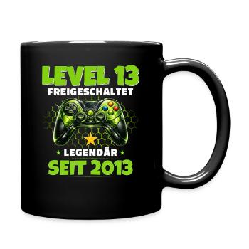 Maillot joueur du 13e anniversaire Niveau 13 débloqué - Mug uni - noir - Droite