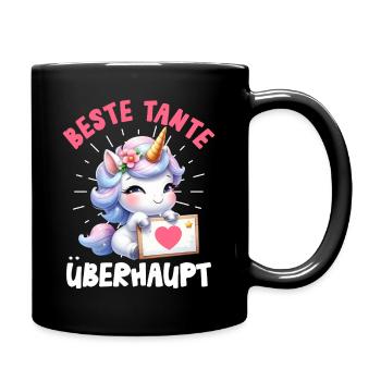 Offspring BEST AUNT EVER Funny - Full Colour Mug - black - Right