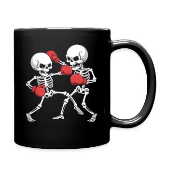 Skeleton Boxes - Full Colour Mug - black - Right